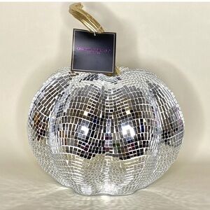 CHRISTIAN SIRIANO NEW YORK DISCO PUMPKIN Mosaic Mirror Halloween Fall Viral NEW